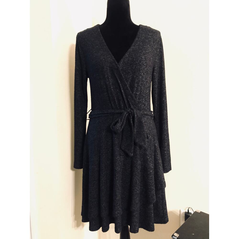 Anthropologie Saturday Sunday Faux Wrap Dress sz S